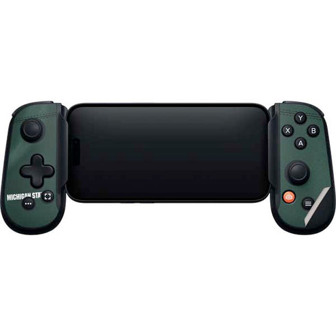 Michigan State University Green Jersey Backbone One for iPhone Game Controller Skin